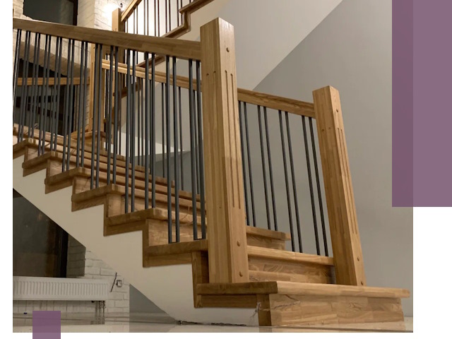 Реставрация деревянных и металлических лестниц в Темрюке