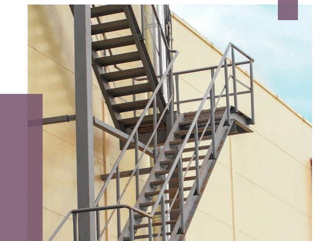 Пожарные лестницы в Темрюке от 12352 руб. — монтаж и продажа | ПРОЛЁТ-Тмр