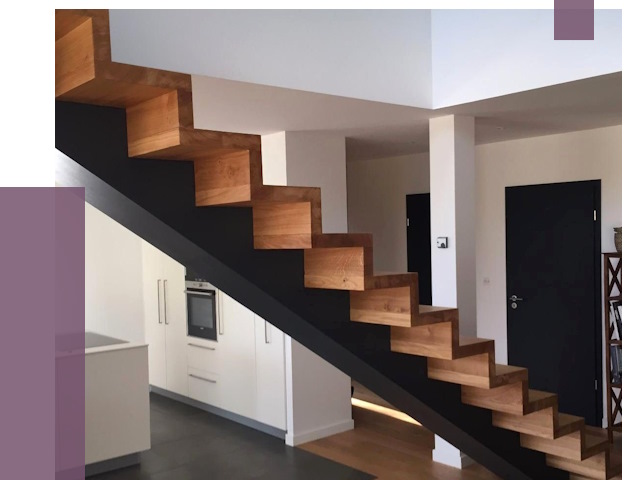 Изготовление деревянных лестниц в Темрюке от 87491 руб. | ПРОЛЁТ-Тмр