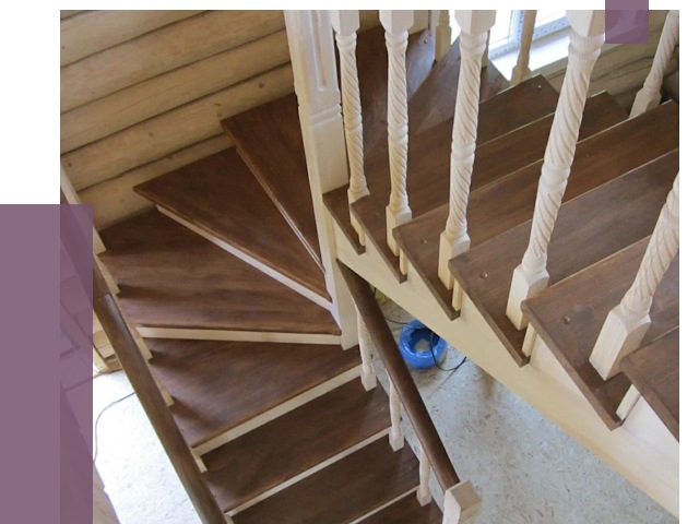 Реставрация деревянных лестниц в Темрюке от 4323 руб.