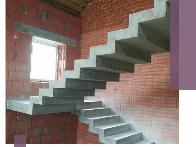 Бетонные лестницы под ключ в Темрюке: монтаж, демонтаж, ремонт