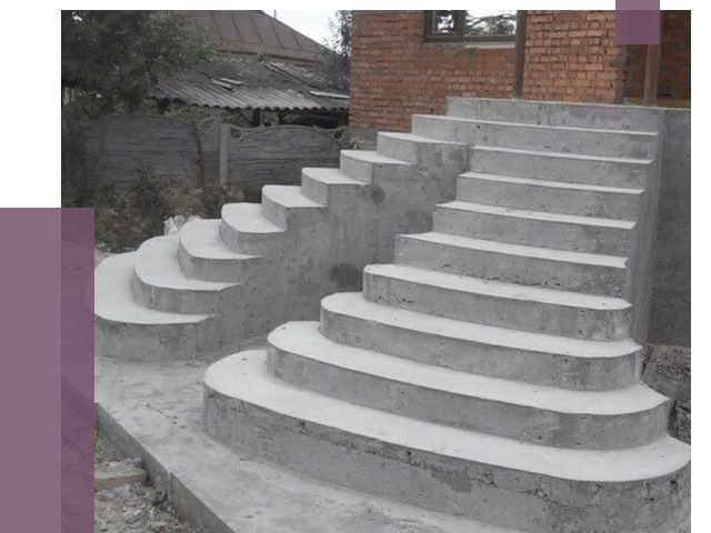 Монтаж бетонных лестниц в Темрюке от 4323 руб. 