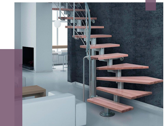 Модульные лестницы в Темрюке от 16983 руб. — купить в ПРОЛЁТ-Тмр