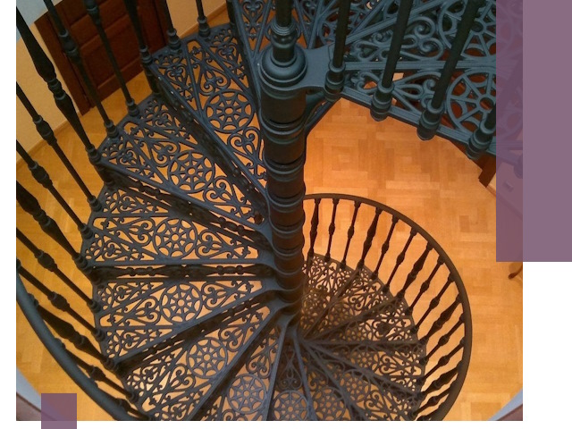 Винтовые лестницы под ключ в Темрюке: производство и монтаж