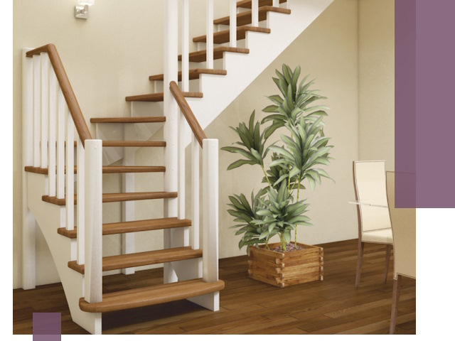 Г-образные лестницы под ключ в Темрюке — изготовление и монтаж