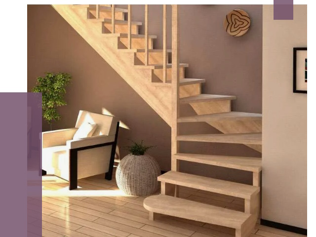 Изготовление Г-образных лестниц в Темрюке от 19042 руб. 