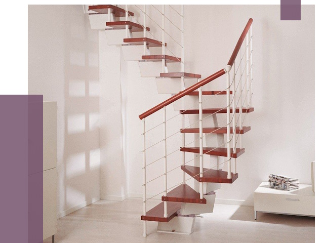 Изготовление лестниц на больцах в Темрюке от 9778 руб. | ПРОЛЁТ-Тмр