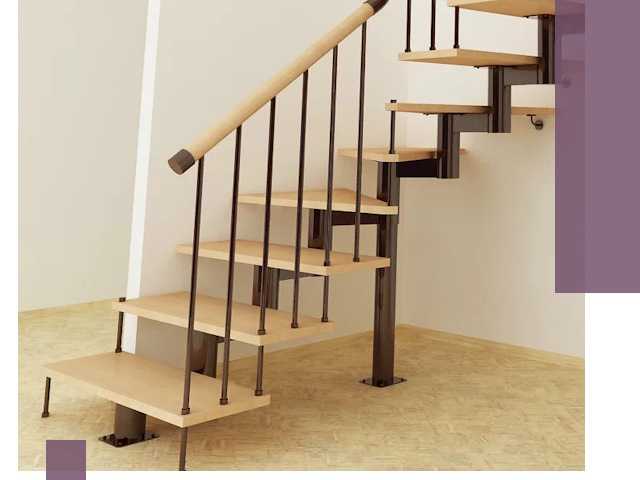 Монтаж лестниц на больцах в Темрюке — быстро и надежно