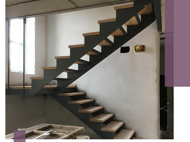 Изготовление лестниц на металлокаркасе в Темрюке от производителя