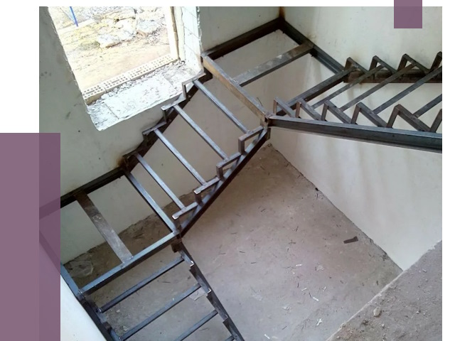 Монтаж лестниц на металлокаркасе в Темрюке от 12866 руб. — ПРОЛЁТ-Тмр