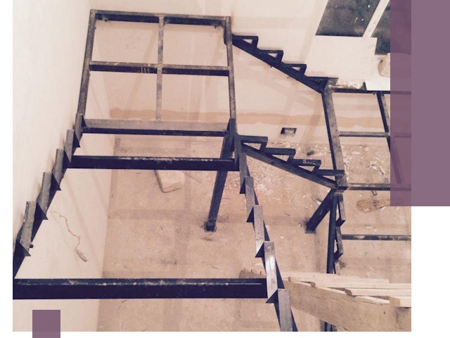 Монтаж лестниц на металлокаркасе в Темрюке быстро и качественно