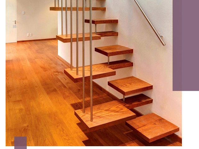 Лестницы «гусиный шаг» на заказ в Темрюке для узких пространств