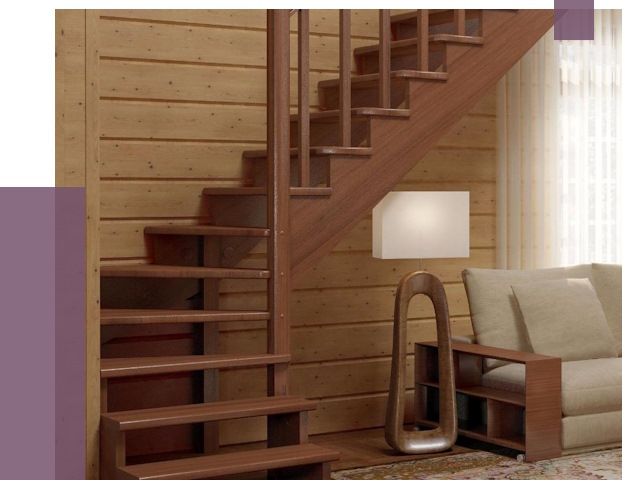 Лестницы эконом класса в Темрюке от 18373 руб. бюджетные решения