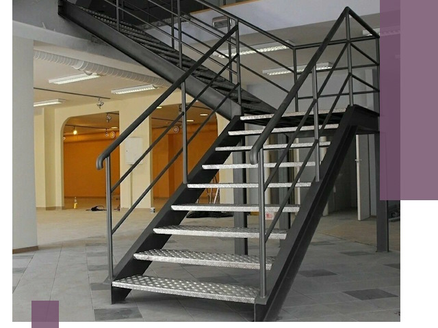 Лестницы для офиса в Темрюке: изготовление, монтаж, демонтаж