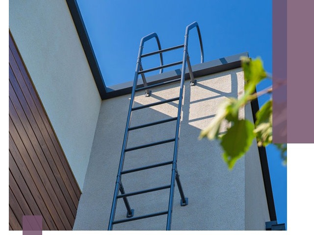 Лестницы на крышу в Темрюке — изготовление, монтаж, демонтаж