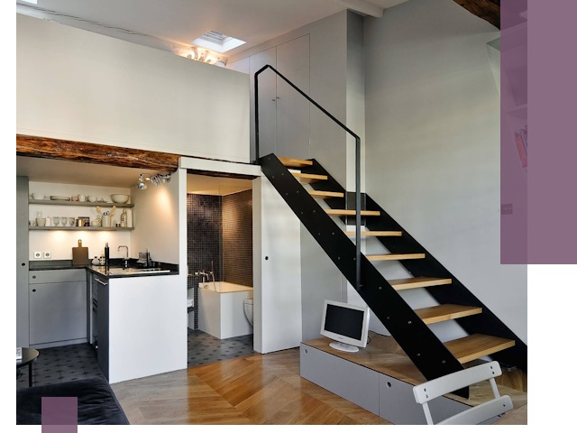 Лестницы на антресоль под ключ в Темрюке — изготовление и монтаж