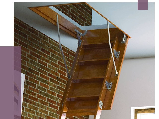 Установка чердачной лестницы в Темрюке от 7874 руб. | ПРОЛЁТ-Тмр