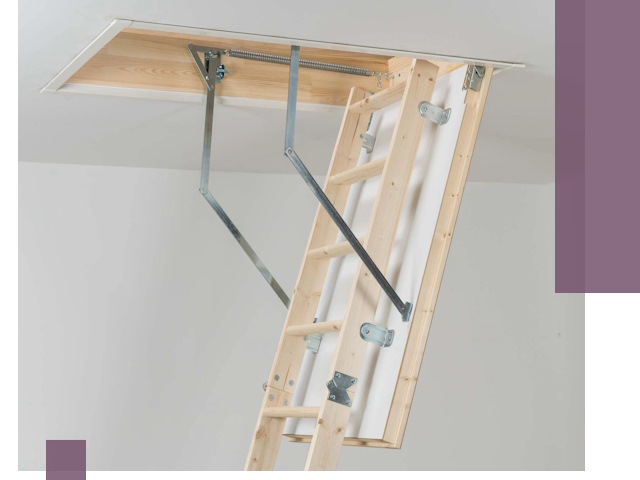 Установка чердачной лестницы под ключ в Темрюке