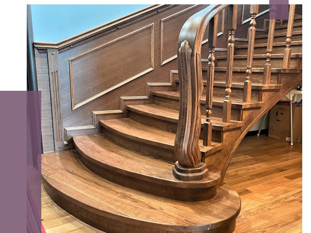 Дубовые лестницы под ключ в Темрюке от 177554 руб. — ПРОЛЁТ-Тмр