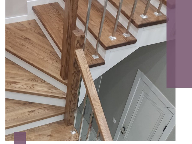 Обшивка металлических лестниц под ключ в Темрюке