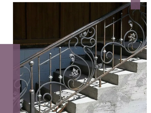 Кованые перила в Темрюке от 8749 руб. под ключ — качество от ПРОЛЁТ-Тмр