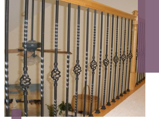 Изготовление и монтаж кованных перил в Темрюке под ключ