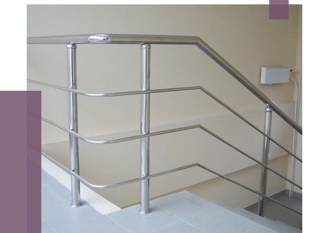 Алюминиевые перила в Темрюке от 6382 руб. под ключ | ПРОЛЁТ-Тмр