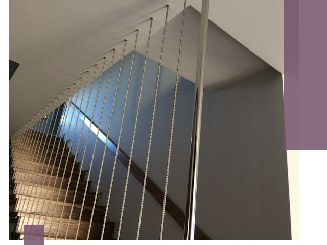 Тросовые перила под ключ в Темрюке — производство и монтаж