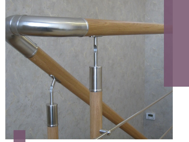 Комбинированные перила на заказ в Темрюке — монтаж и производство