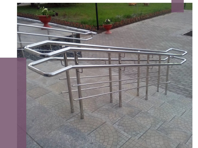 Перила для инвалидов в Темрюке от 7637 руб. под ключ | ПРОЛЁТ-Тмр