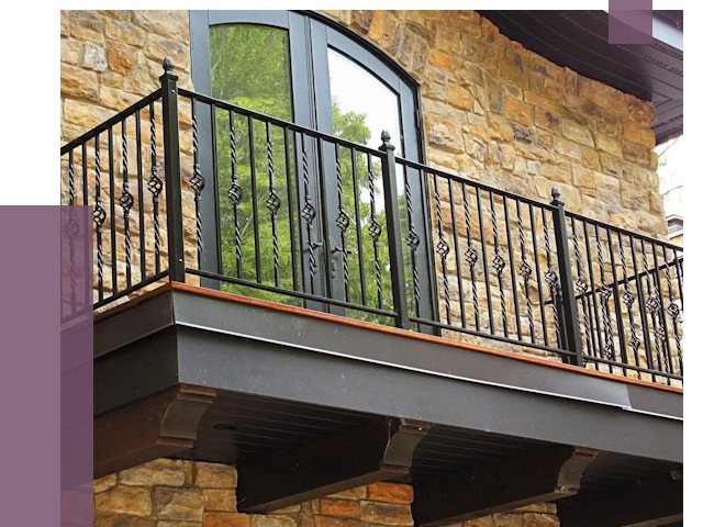 Балконные ограждения в Темрюке от 8080 руб. — купить | ПРОЛЁТ-Тмр