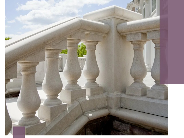 Балюстрады из металла и камня под ключ в Темрюке