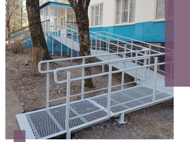Пандусы под ключ в Темрюке: изготовление, монтаж и демонтаж