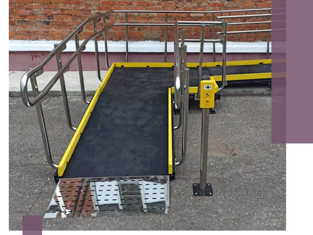 Изготовление наклонных пандусов для инвалидов в Темрюке