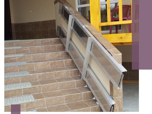 Откидные пандусы под ключ в Темрюке — монтаж и демонтаж