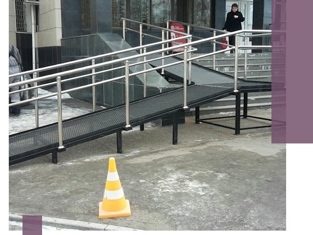 Стационарные пандусы под ключ в Темрюке — изготовление и монтаж