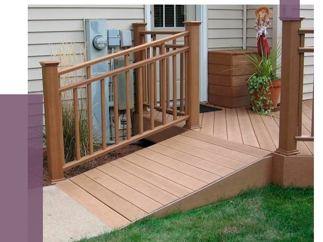 Пандус на крыльцо в Темрюке под ключ от 7823 руб. 