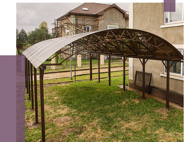 Демонтаж навесов в Темрюке от 4632 руб. — разборка и вывоз | ПРОЛЁТ-Тмр