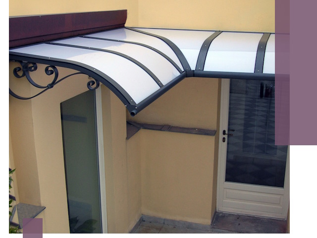 Монтаж козырьков любой сложности в Темрюке под ключ