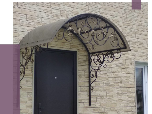 Ремонт козырьков в Темрюке от 7462 руб.  | ПРОЛЁТ-Тмр