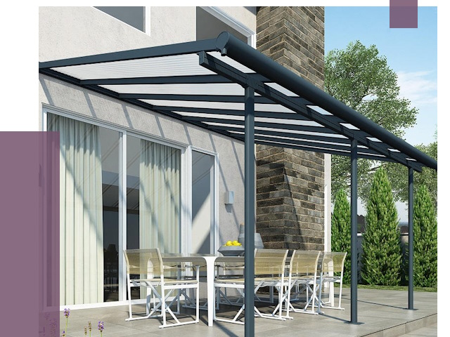 Навесы пристенные в Темрюке от 9161 руб. — монтаж и установка | ПРОЛЁТ-Тмр