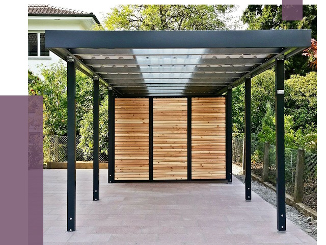 Отдельно стоящие навесы во дворе в Темрюке от 80800 руб. | ПРОЛЁТ-Тмр