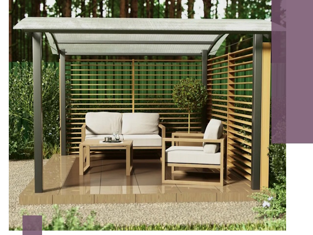 Навесы для дачи в Темрюке: изготовление, монтаж и демонтаж