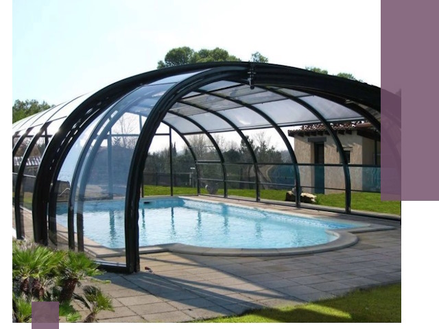 Навесы для бассейна в Темрюке: изготовление и монтаж под ключ