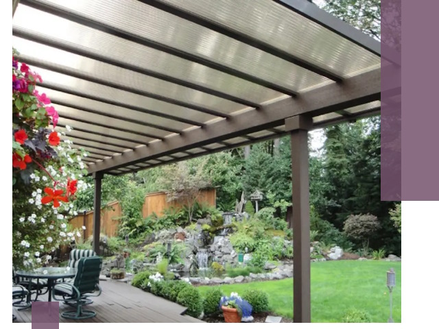 Навесы из поликарбоната под ключ в Темрюке быстро и надёжно