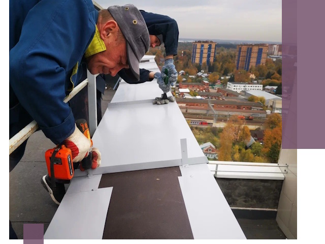 Монтаж парапетов в Темрюке — установка прочных металлических ограждений