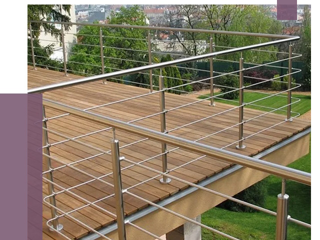 Алюминиевые парапеты в Темрюке под ключ от 7823 руб. 