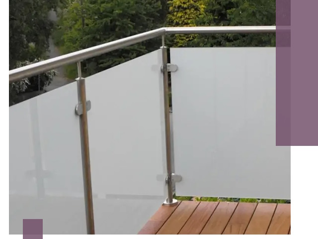 Алюминиевые парапеты для балконов и террас в Темрюке