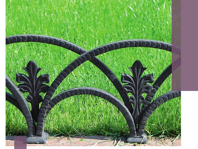 Декоративные металлические бордюры под ключ в Темрюке