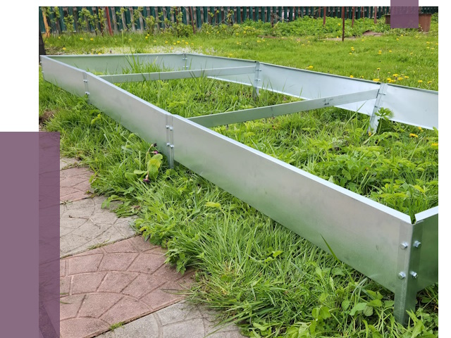 Металлические бордюры для грядок в Темрюке от 1801 руб.
